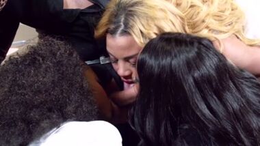 Office 4-Play VII: Ebony Babes